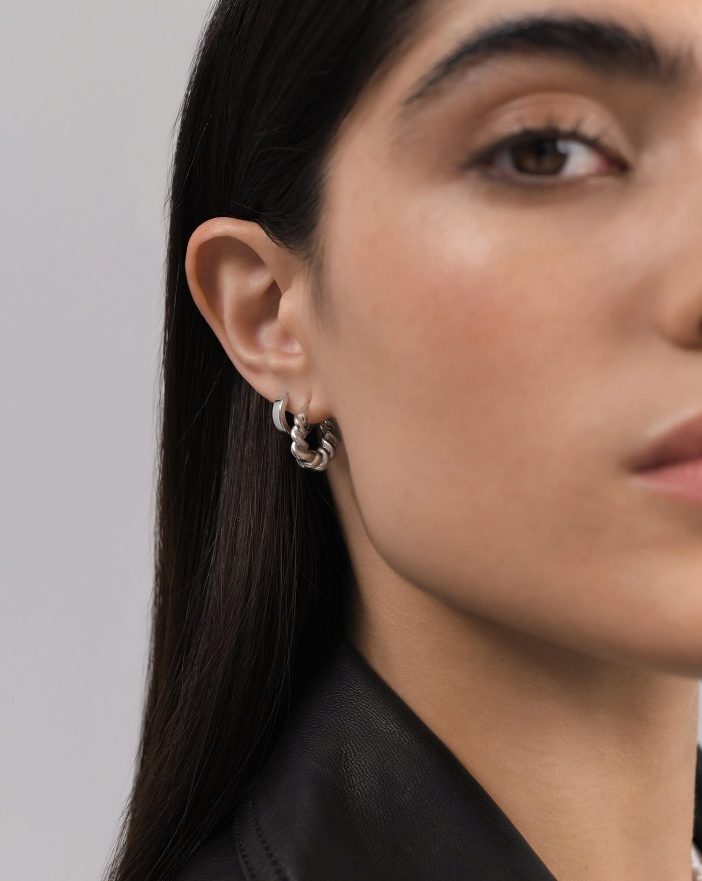 Mini Tidal Hoop Earrings | Sterling Silver Earrings Missoma