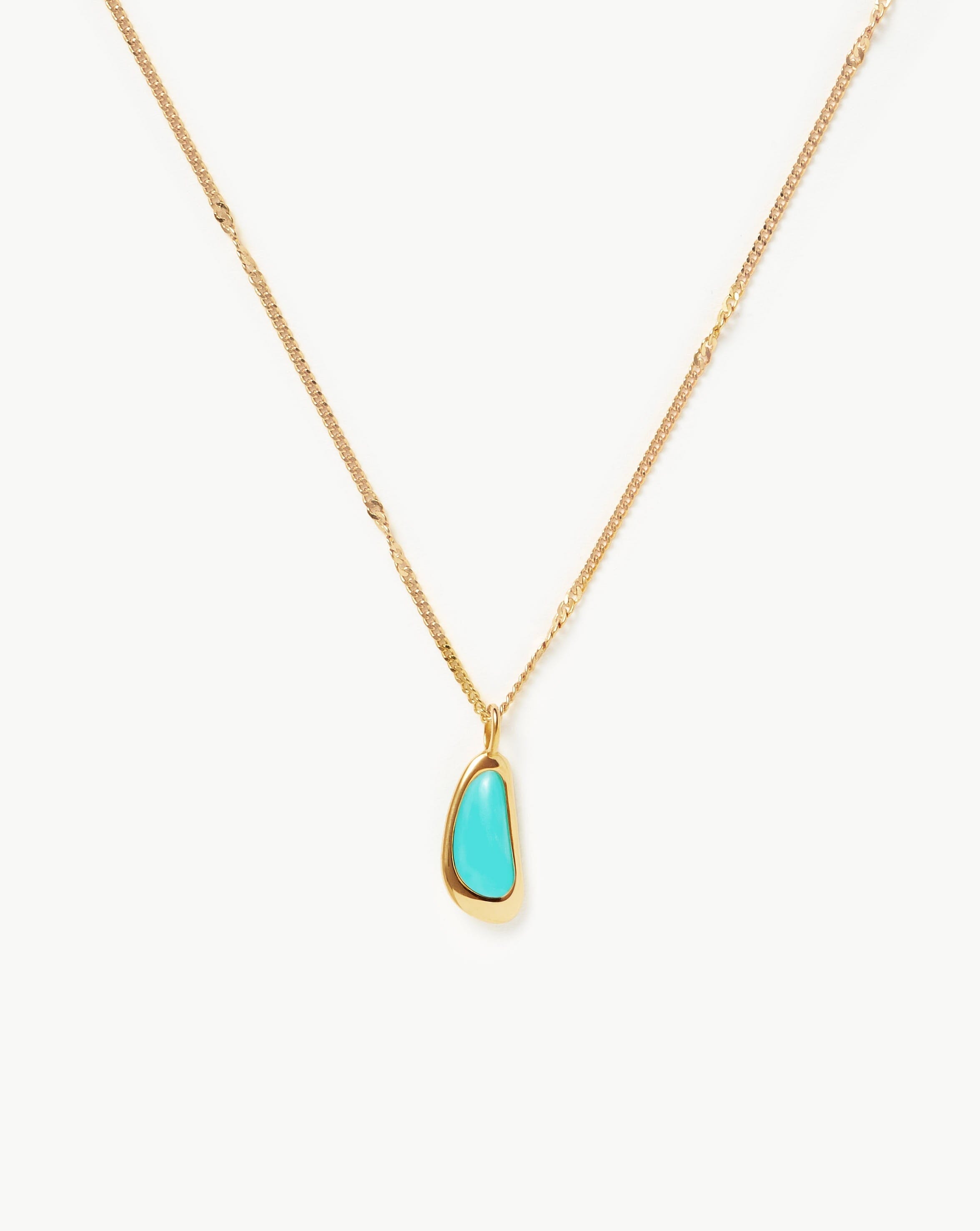 Missoma clearance turquoise necklace