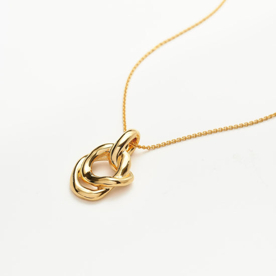 Molten Twisted Double Pendant Necklace Necklaces Missoma