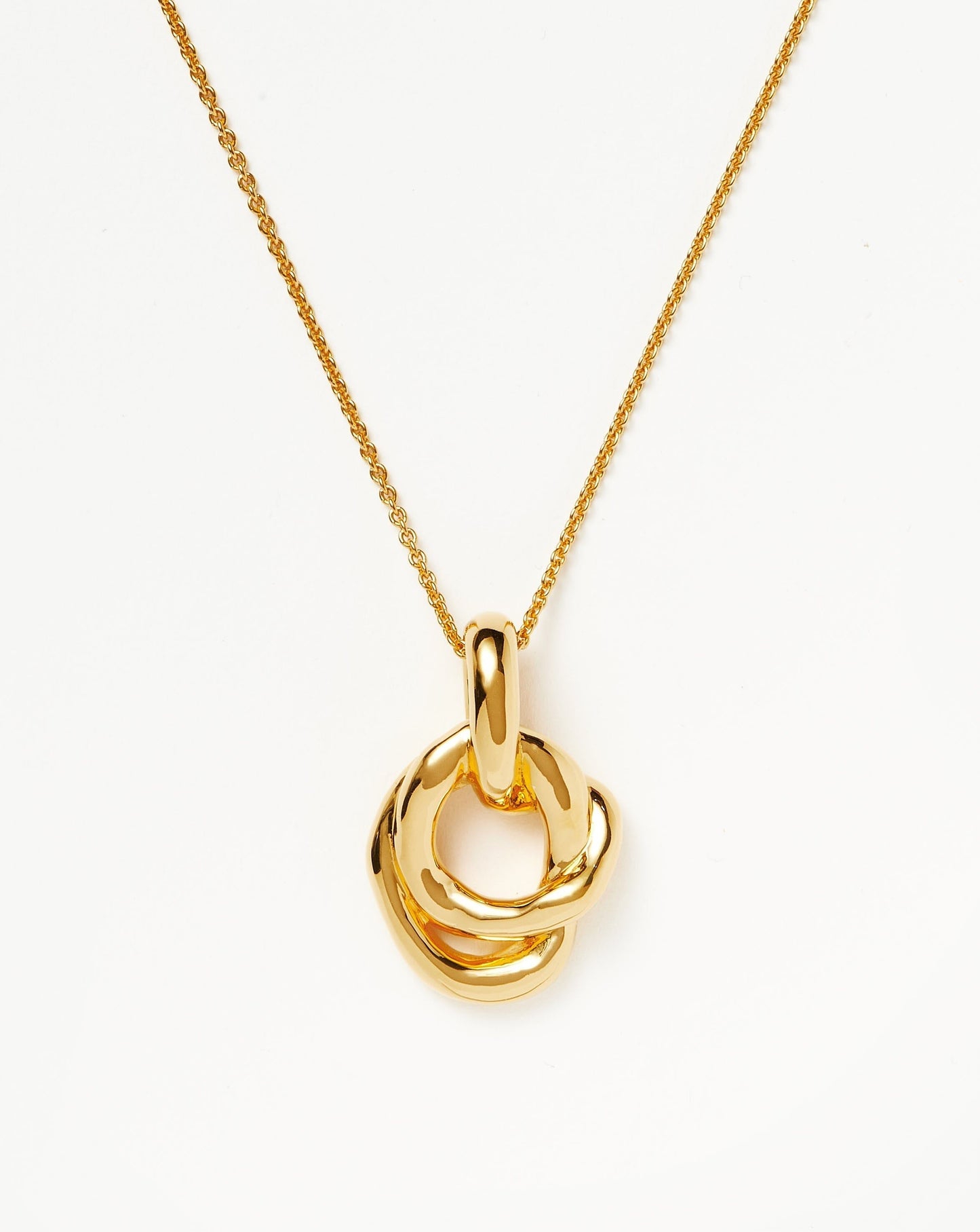 Molten Twisted Double Pendant Necklace Necklaces Missoma