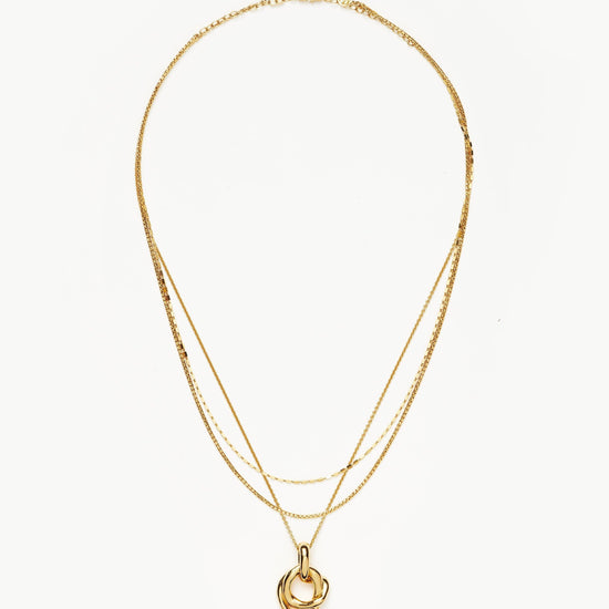 Molten Twisted Pendant Necklace Set Layering Sets Missoma