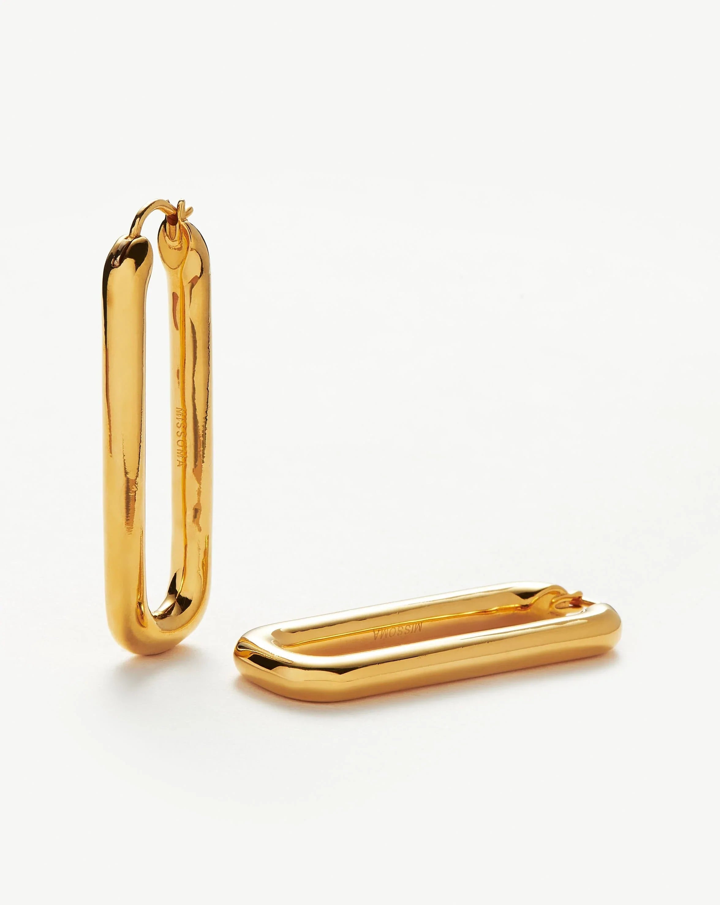 Ovate Hoop Earrings Missoma