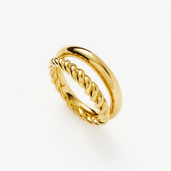 Radial Ring | 18ct Gold Plated Vermeil Rings Missoma
