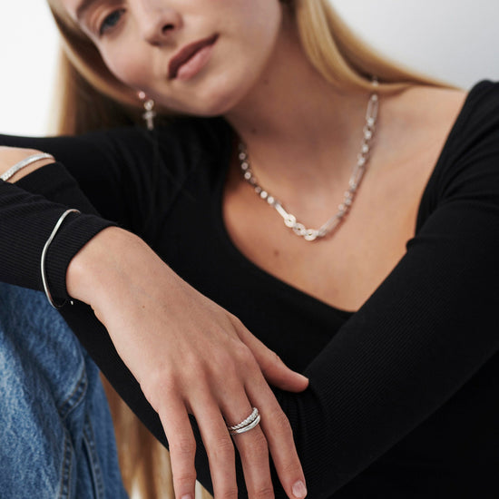Radial Ring | Sterling Silver Rings Missoma