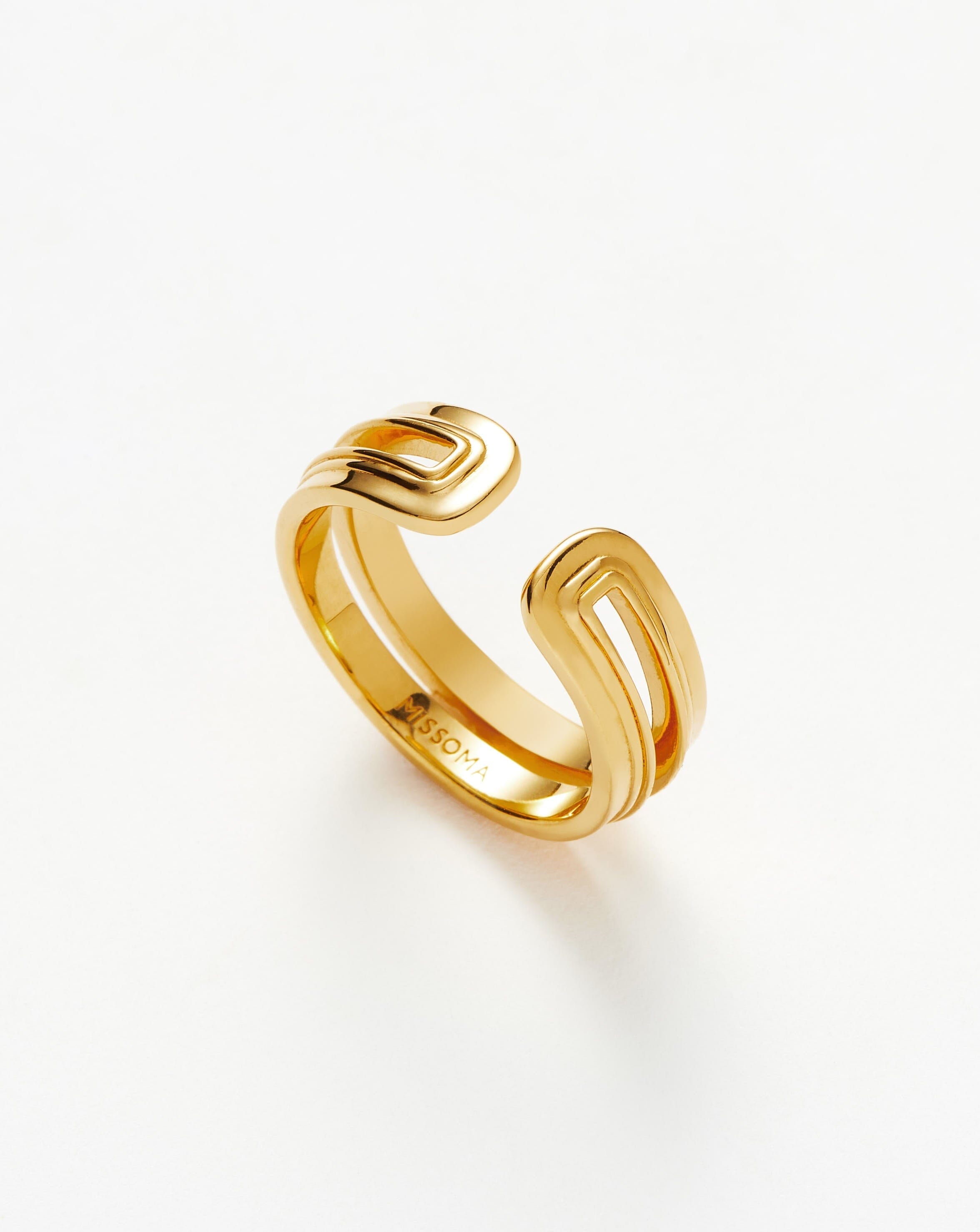 Missoma gold deals interstellar ring