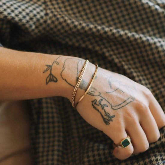 Round Curb Chain Bracelet Bracelets Missoma