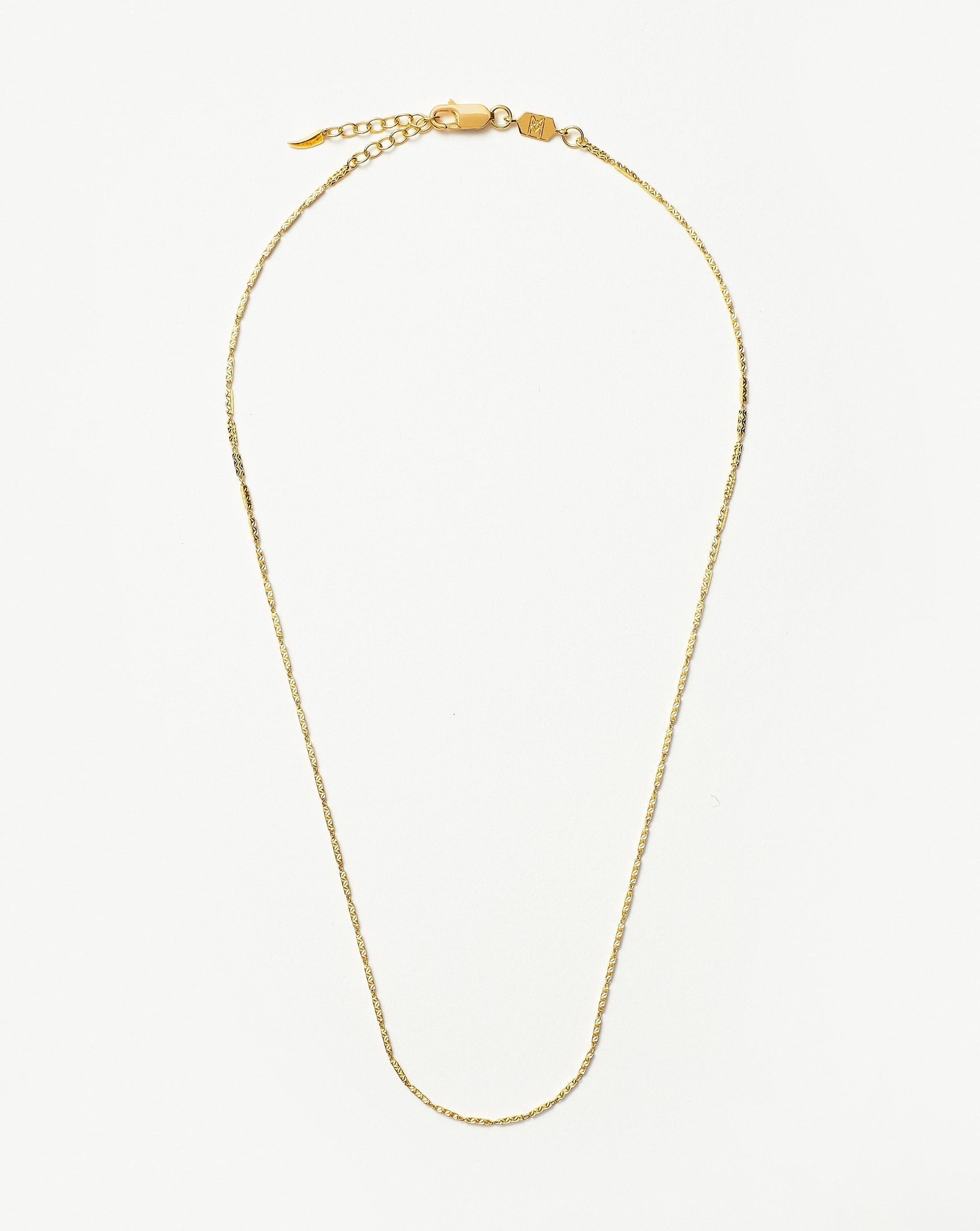 Savi Textured Link Chain Necklace Necklaces Missoma