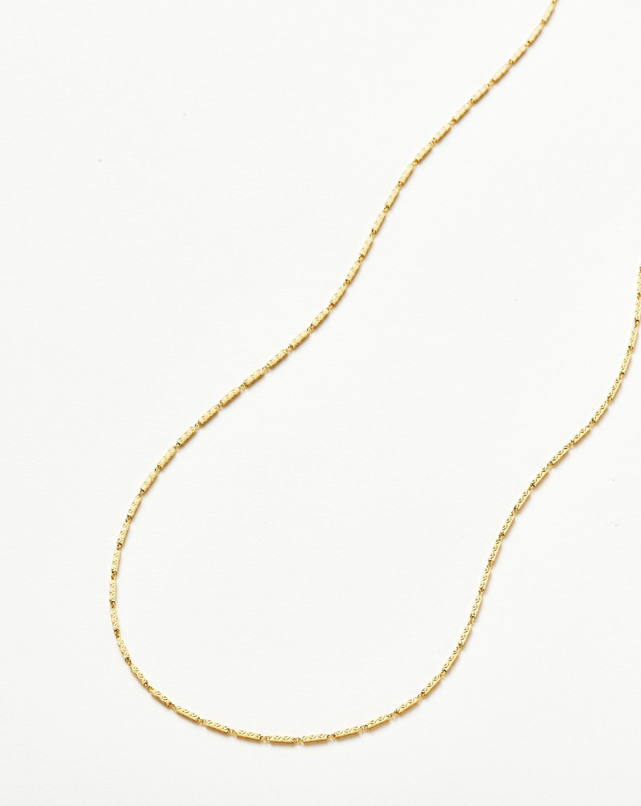 Savi Textured Link Chain Necklace Necklaces Missoma