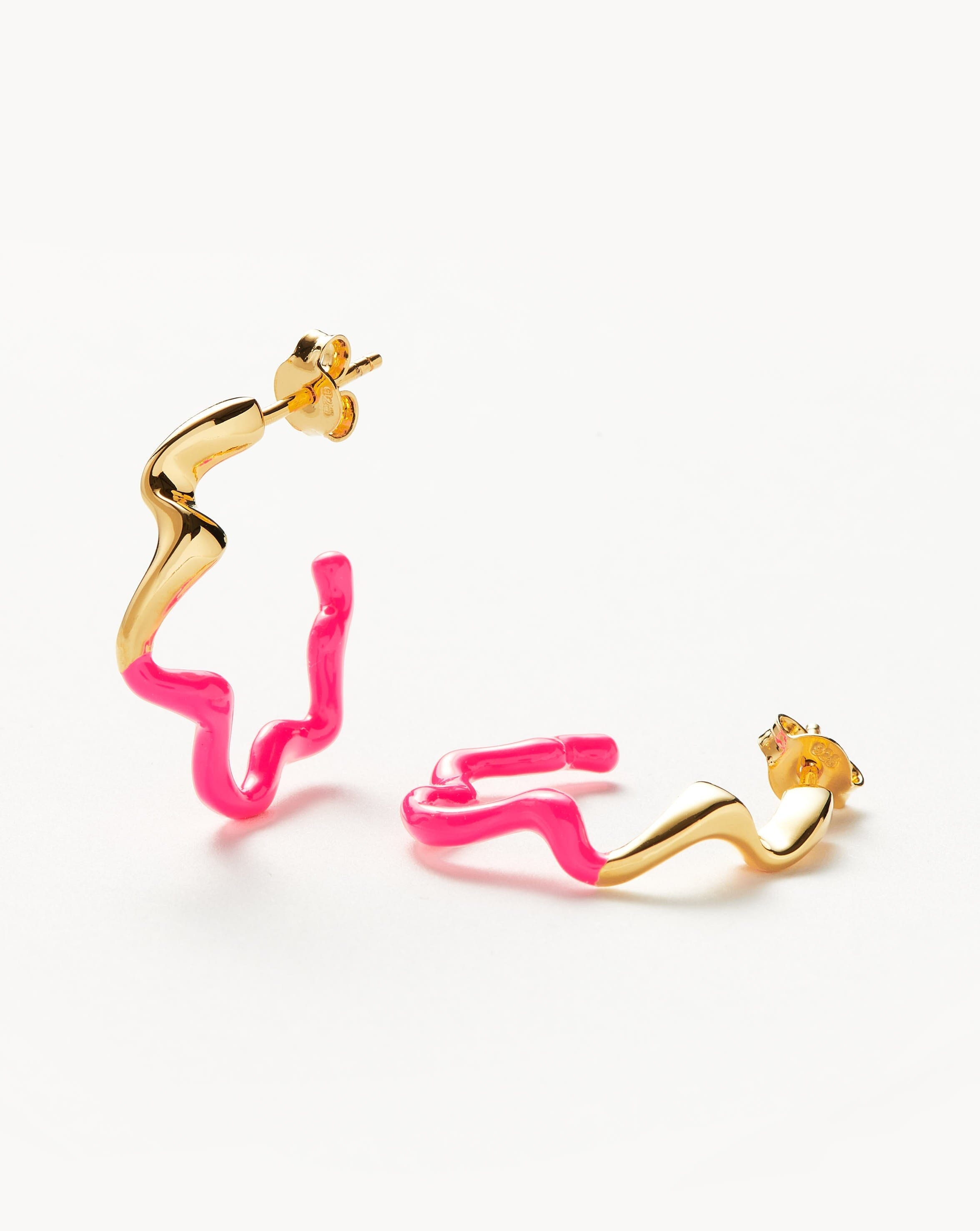 Missoma pink earrings discount