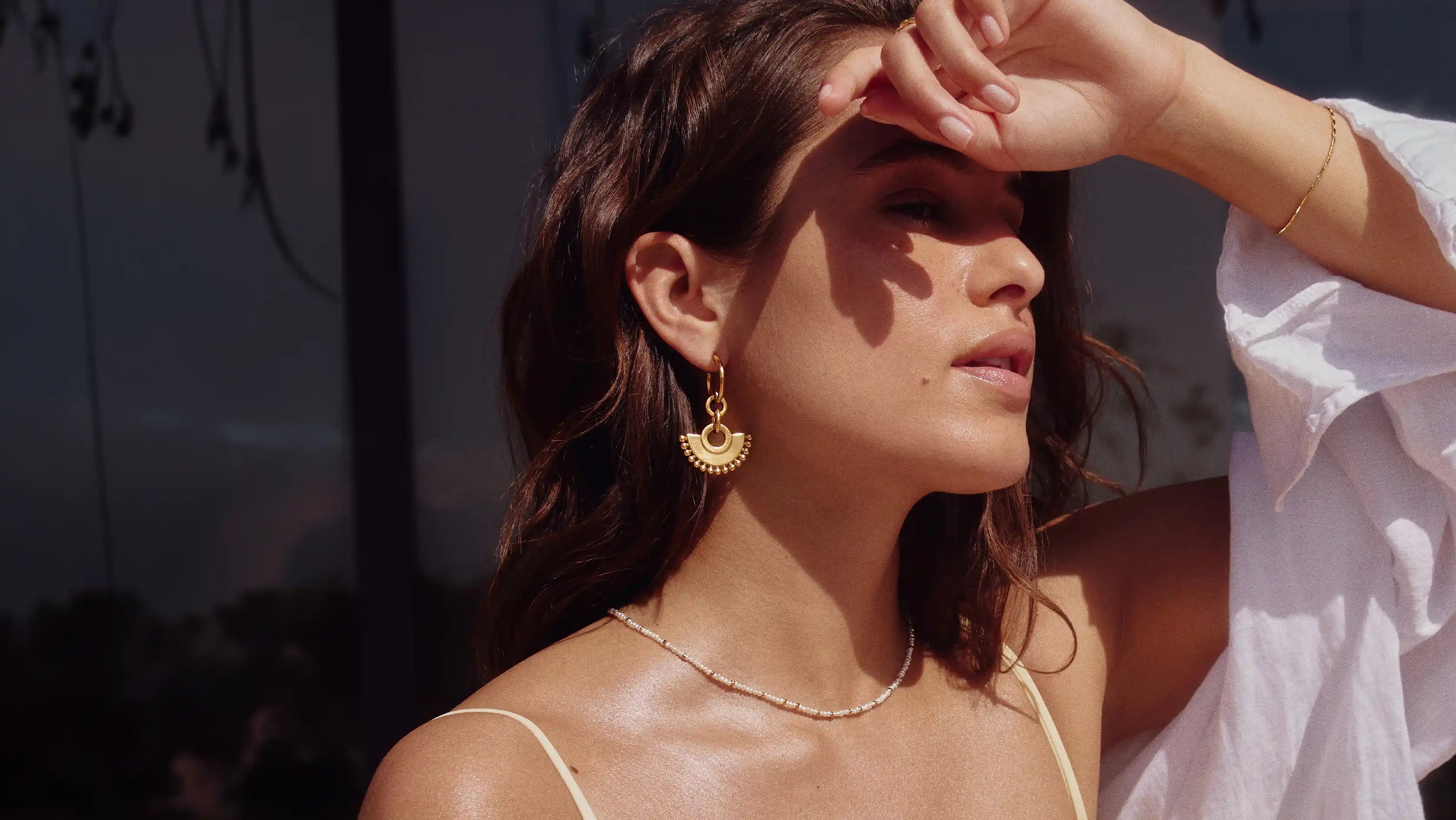 Get the White Lotus Look: Styling the Zenyu Fan Hoops