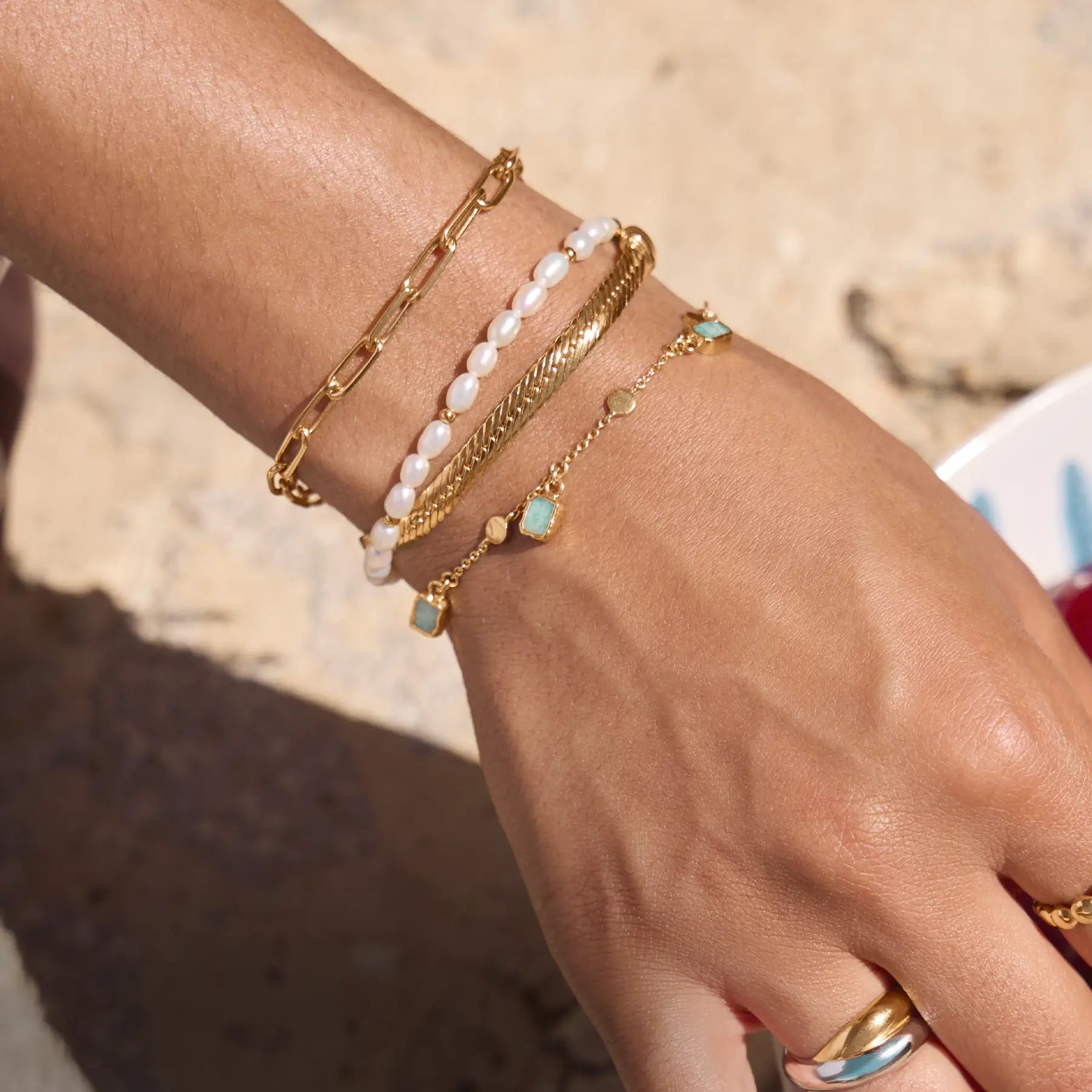gold bracelets