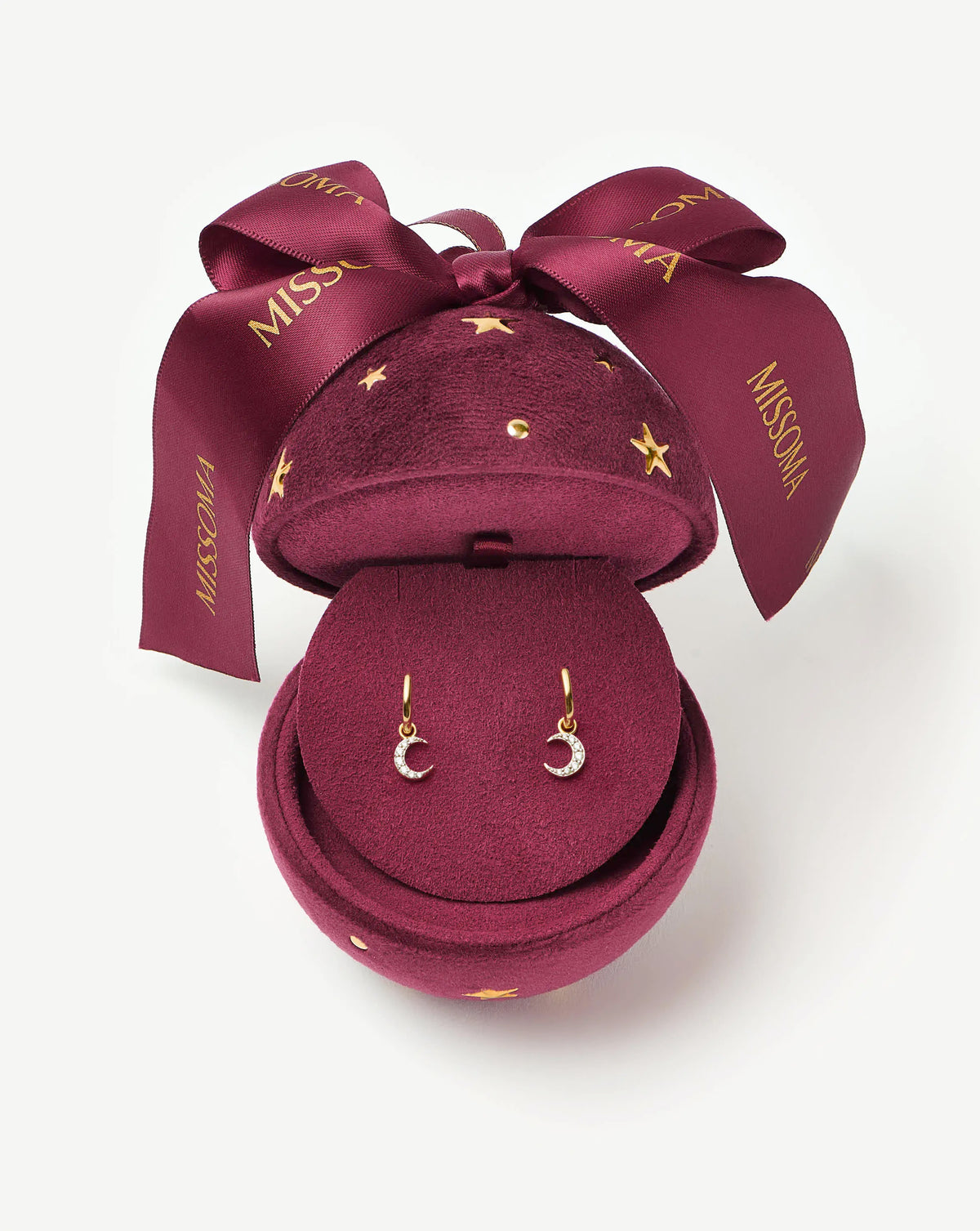 Gold Earrings Jewellery Bauble | 18ct Gold Plated