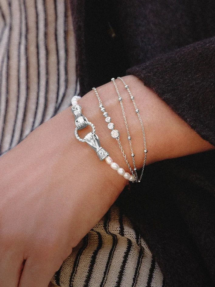 silver bracelets