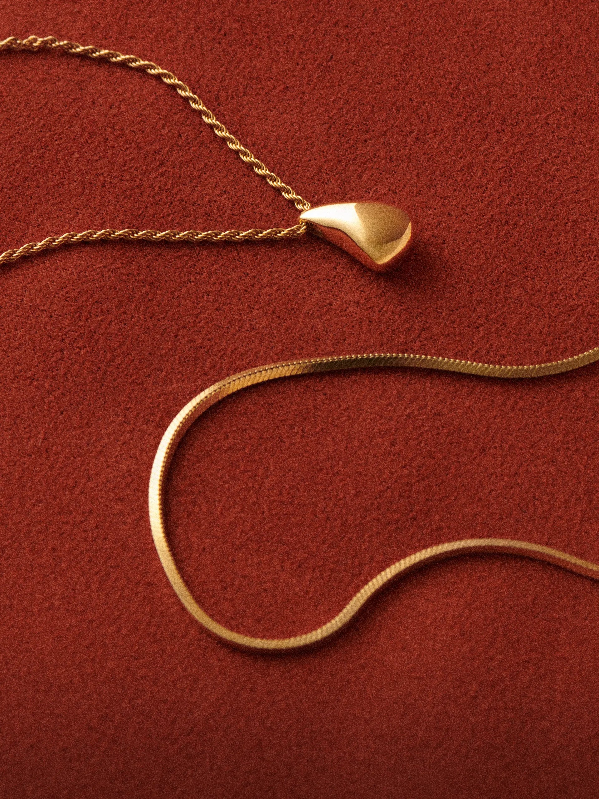 Missoma Gold | Bracelet Set 18ct Plated Vermeil | Aegis Double Chain