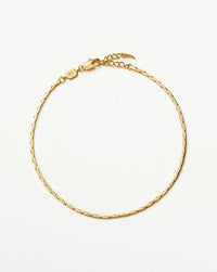 【MISSOMA】18KYGプレート Coterie チェーンブレスレット Coterie Chain Bracelet | 18ct Gold Plated | Missoma