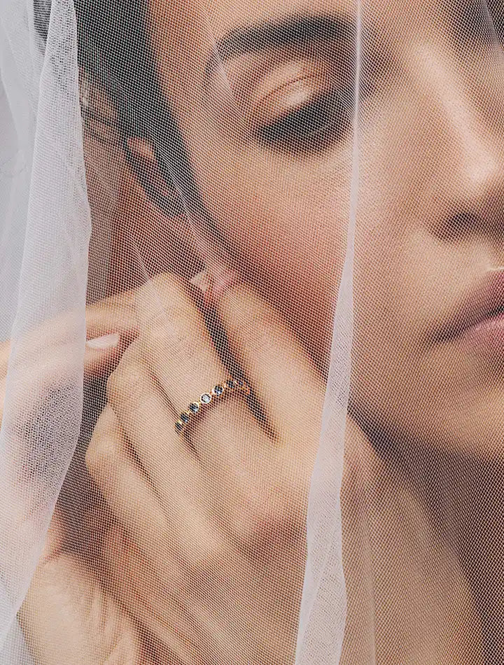 Blue jewellery
