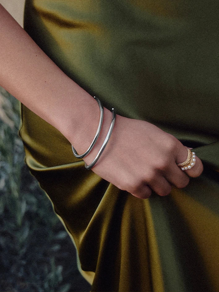 silver bracelets