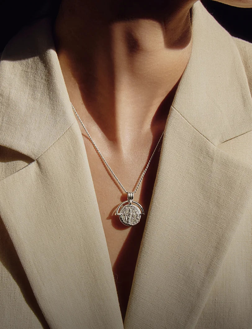 silver necklaces