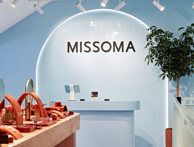 missoma carnaby street jewellery store