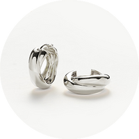 Missoma earrings deals silver