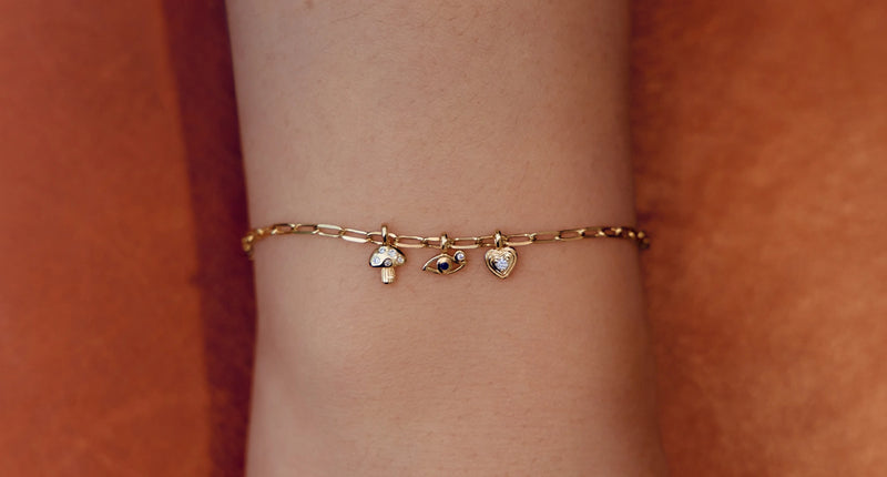 Missoma welding studio permanent bracelet charms