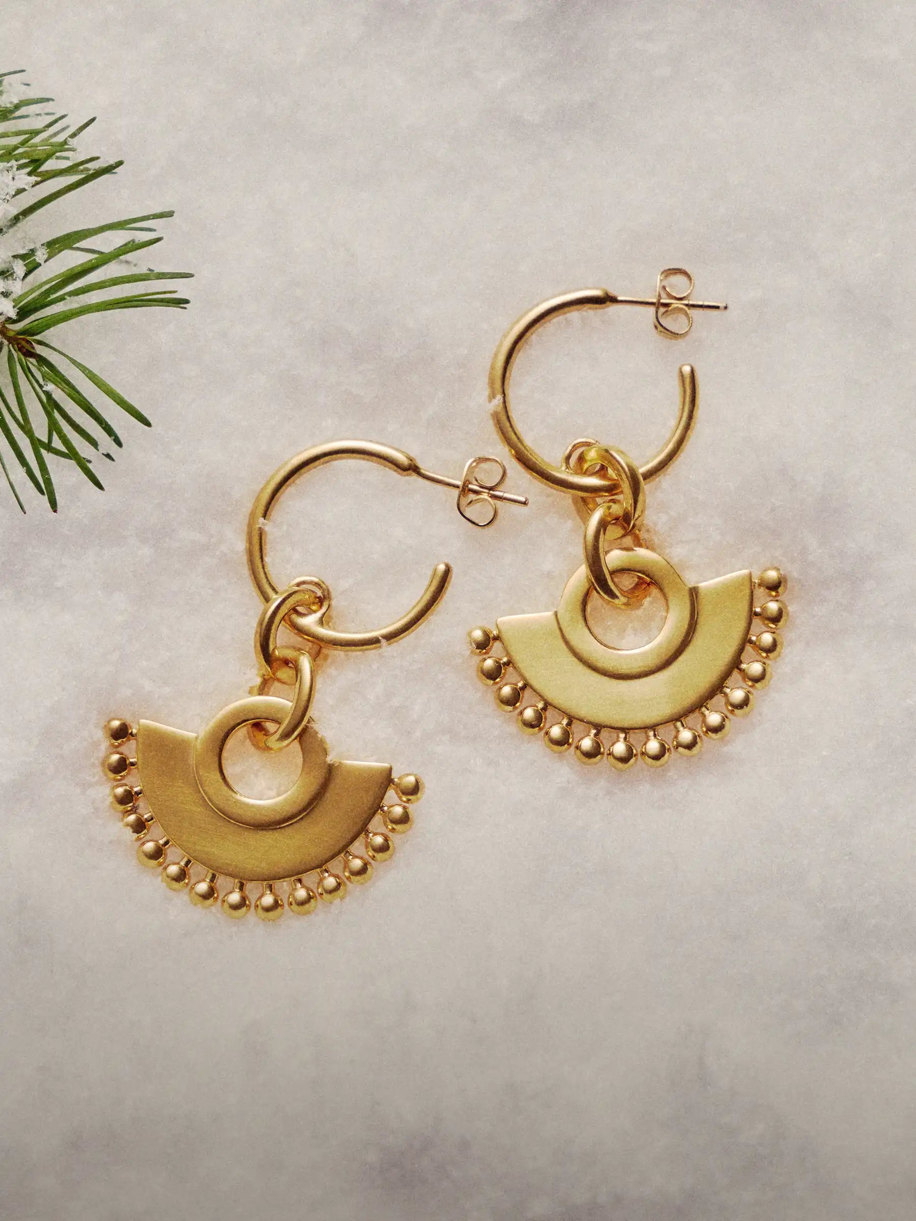 zenyu gold hoop earrings