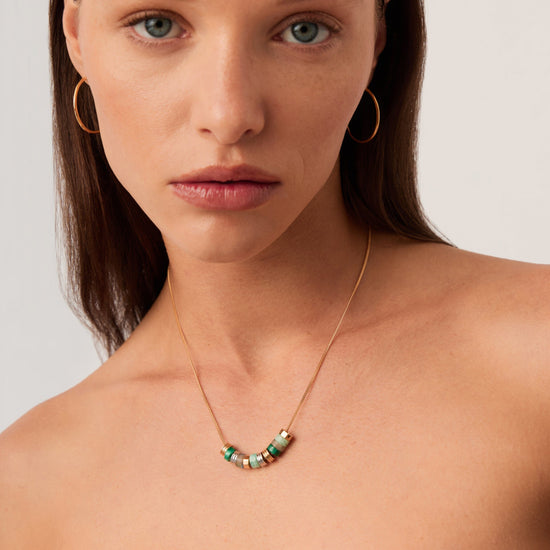 Abacus Beaded Gemstone Make-Your-Own Set | 18ct Recycled Gold Vermeil on Recycled Sterling Silver Layering Sets Missoma 