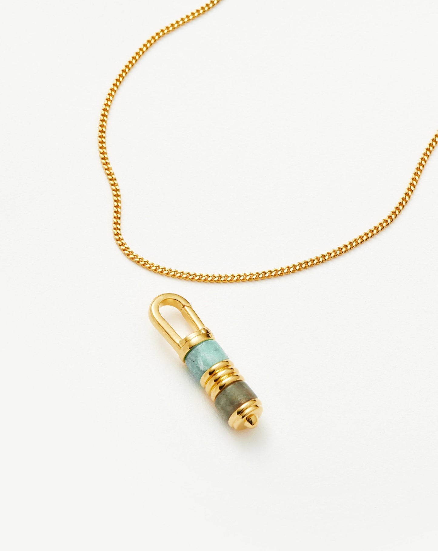 Abacus Beaded Spinning Pendant Necklace | 18ct Recycled Gold Vermeil on Recycled Sterling Silver Necklaces Missoma 