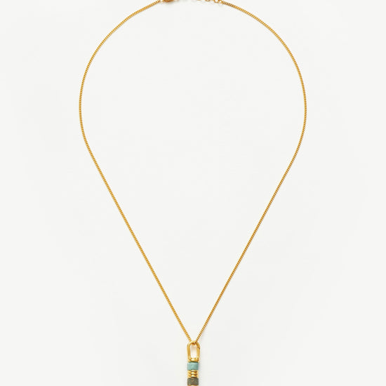 Abacus Beaded Spinning Pendant Necklace | 18ct Recycled Gold Vermeil on Recycled Sterling Silver Necklaces Missoma 
