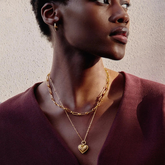 Aegis Chain Necklace | 18ct Gold Plated Necklaces Missoma 