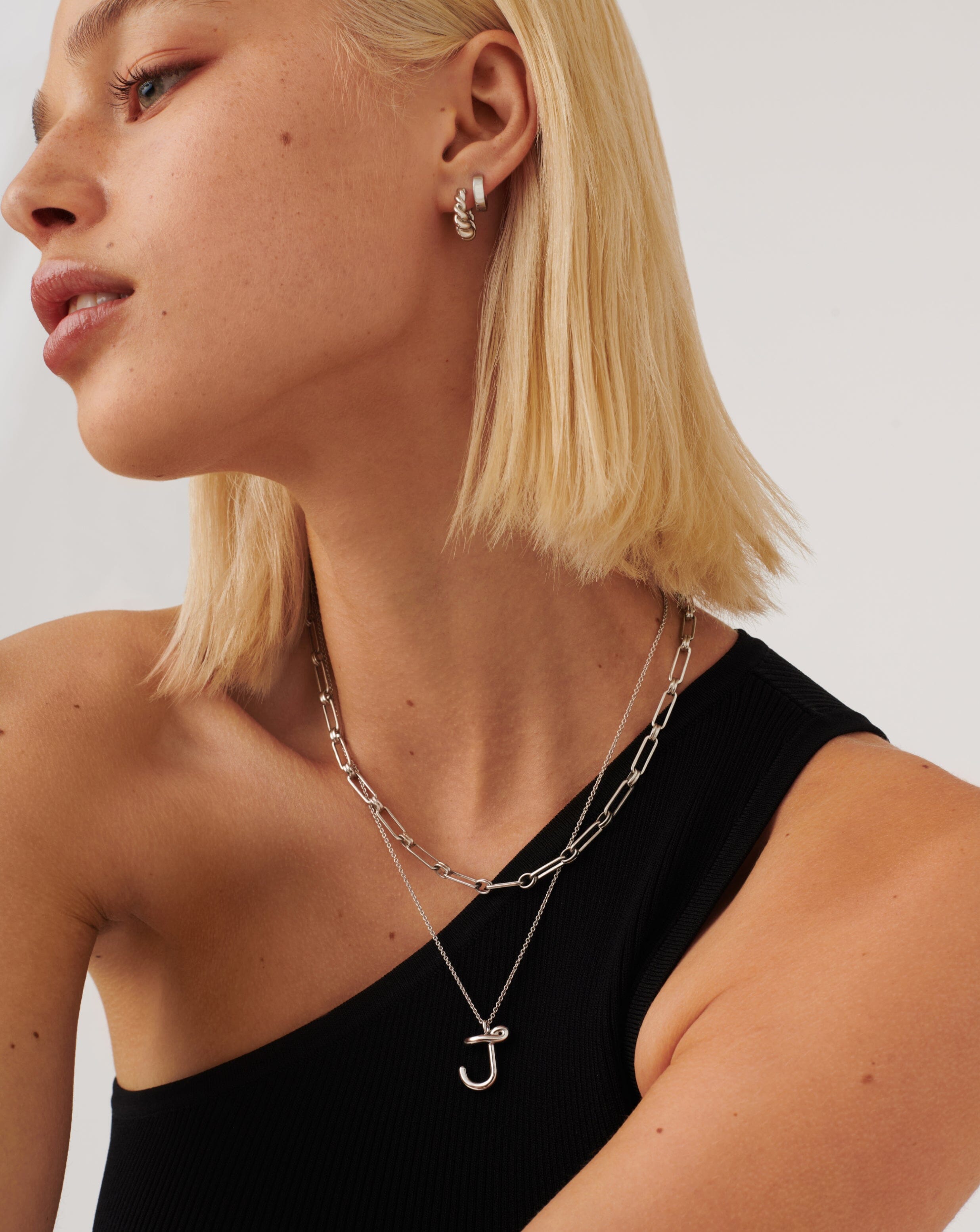 Aegis Chain Necklace | Silver Plated Necklaces Missoma 