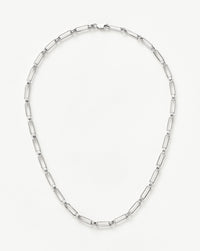 Aegis Chain Necklace | Silver Plated Necklaces Missoma 