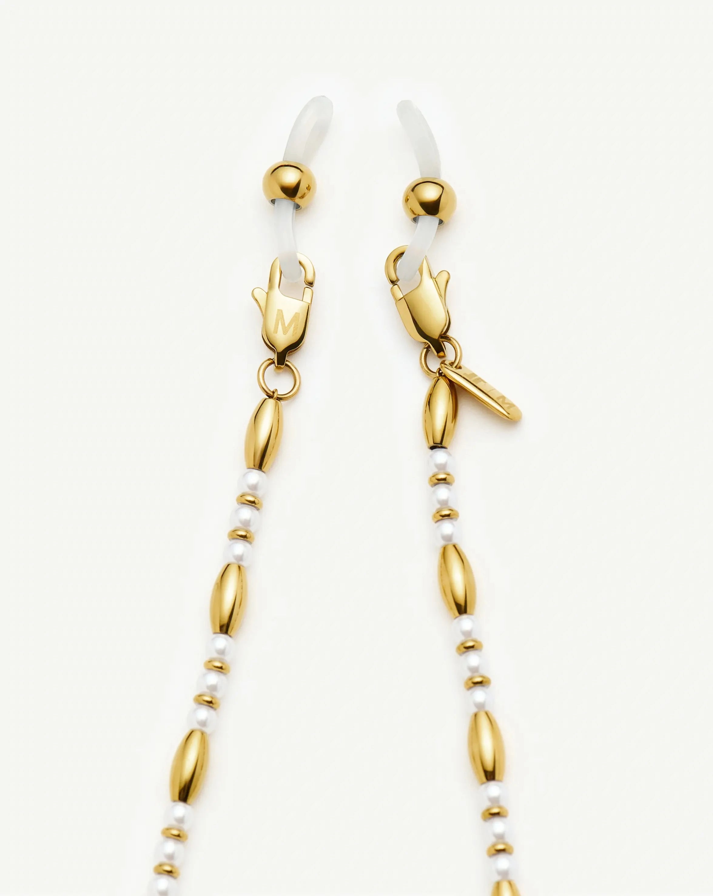 Alyssa Sunglasses Chain | 18ct Gold Plated/Pearl Accessories Missoma 