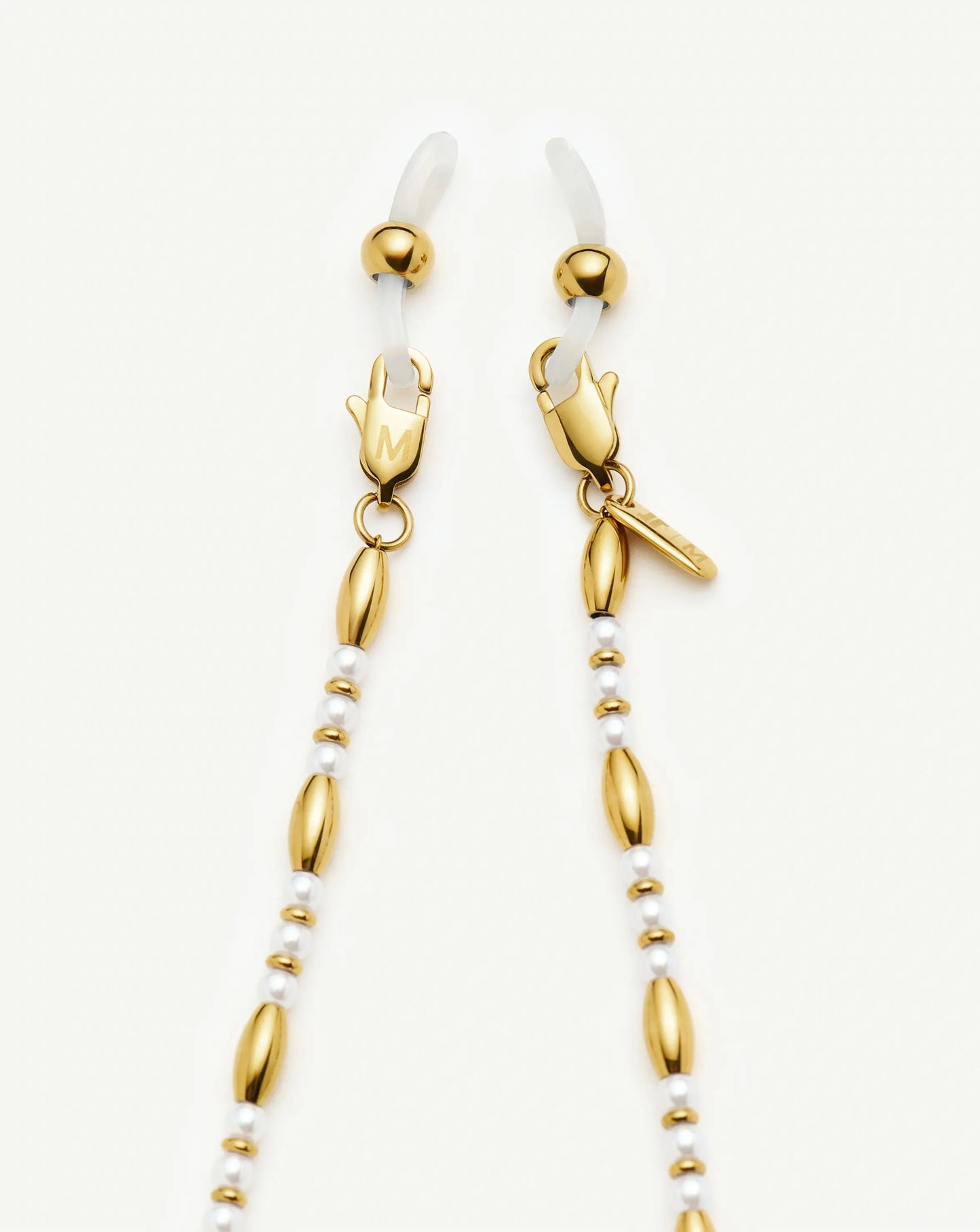 Alyssa Sunglasses Chain | 18ct Gold Plated/Pearl Accessories Missoma 