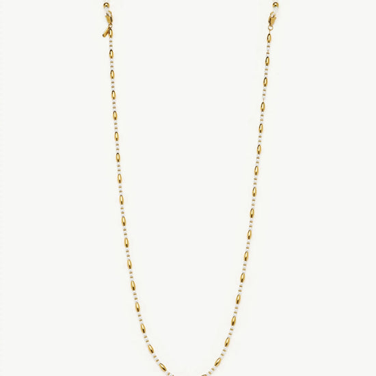 Alyssa Sunglasses Chain | 18ct Gold Plated/Pearl Accessories Missoma 