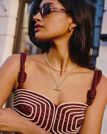 Andy Everyday Pearl Set | 18ct Gold Plated, Pearl Necklaces Missoma 