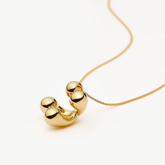 Atom Large Pendant Necklace | 18ct Gold Plated Necklaces Missoma 