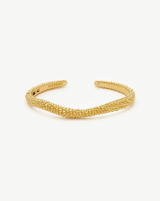 Baya Claw Cuff | 18ct Gold Plated Bracelets Missoma 