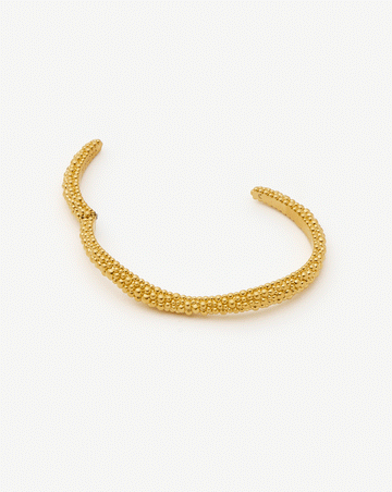 Baya Claw Cuff | 18ct Gold Plated Bracelets Missoma 