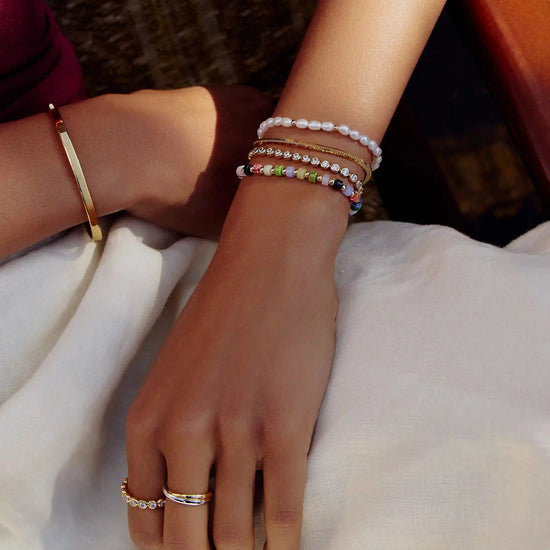 Beaded Bracelet | 18ct Gold Plated/Multi Beaded Bracelets Missoma 