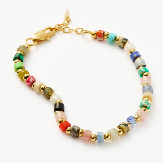 Beaded Bracelet | 18ct Gold Plated/Multi Beaded Bracelets Missoma 