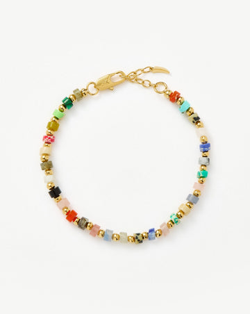 Beaded Bracelet | 18ct Gold Plated/Multi Beaded Bracelets Missoma 