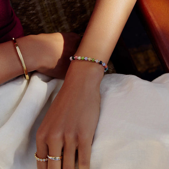 Beaded Bracelet | 18ct Gold Plated/Multi Beaded Bracelets Missoma 