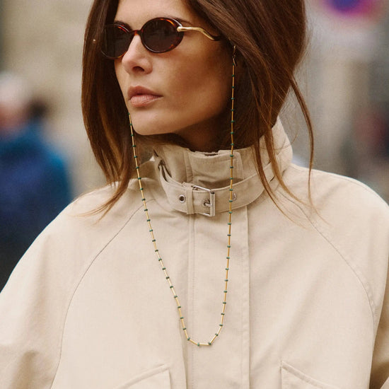 Calissa Sunglasses Chain | 18ct Gold Plated Accessories Missoma 