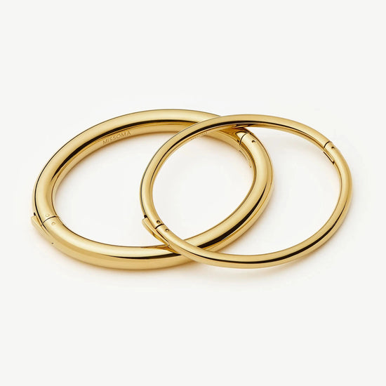 Chunky Bangle Set | 18ct Gold Plated Bracelets Missoma 