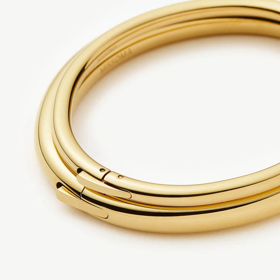 Chunky Bangle Set | 18ct Gold Plated Bracelets Missoma 