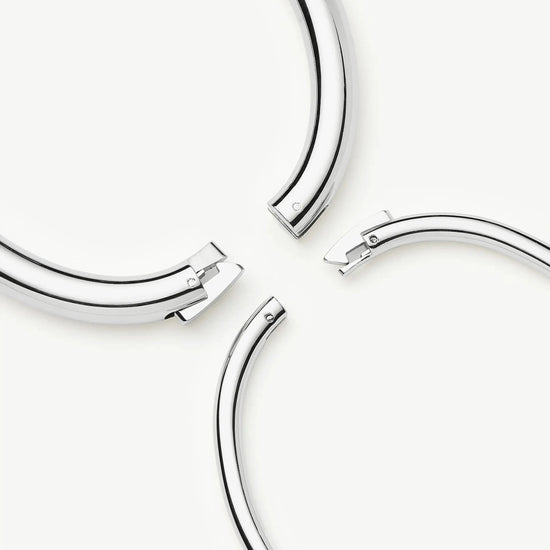 Chunky Bangle Set | Platinum Plated Bracelets Missoma 