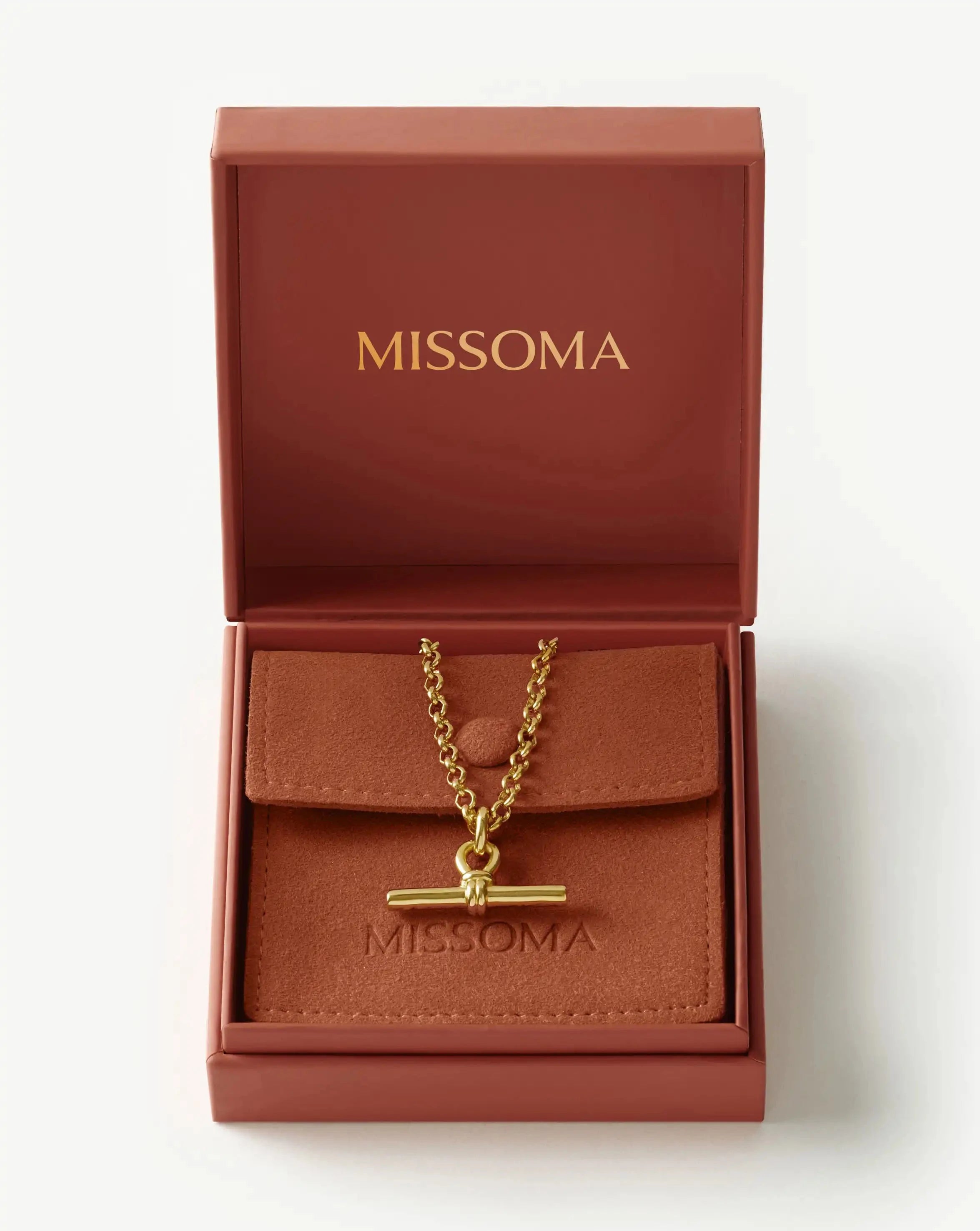 Chunky T-Bar Chain Necklace | 18ct Gold Plated Necklaces Missoma 
