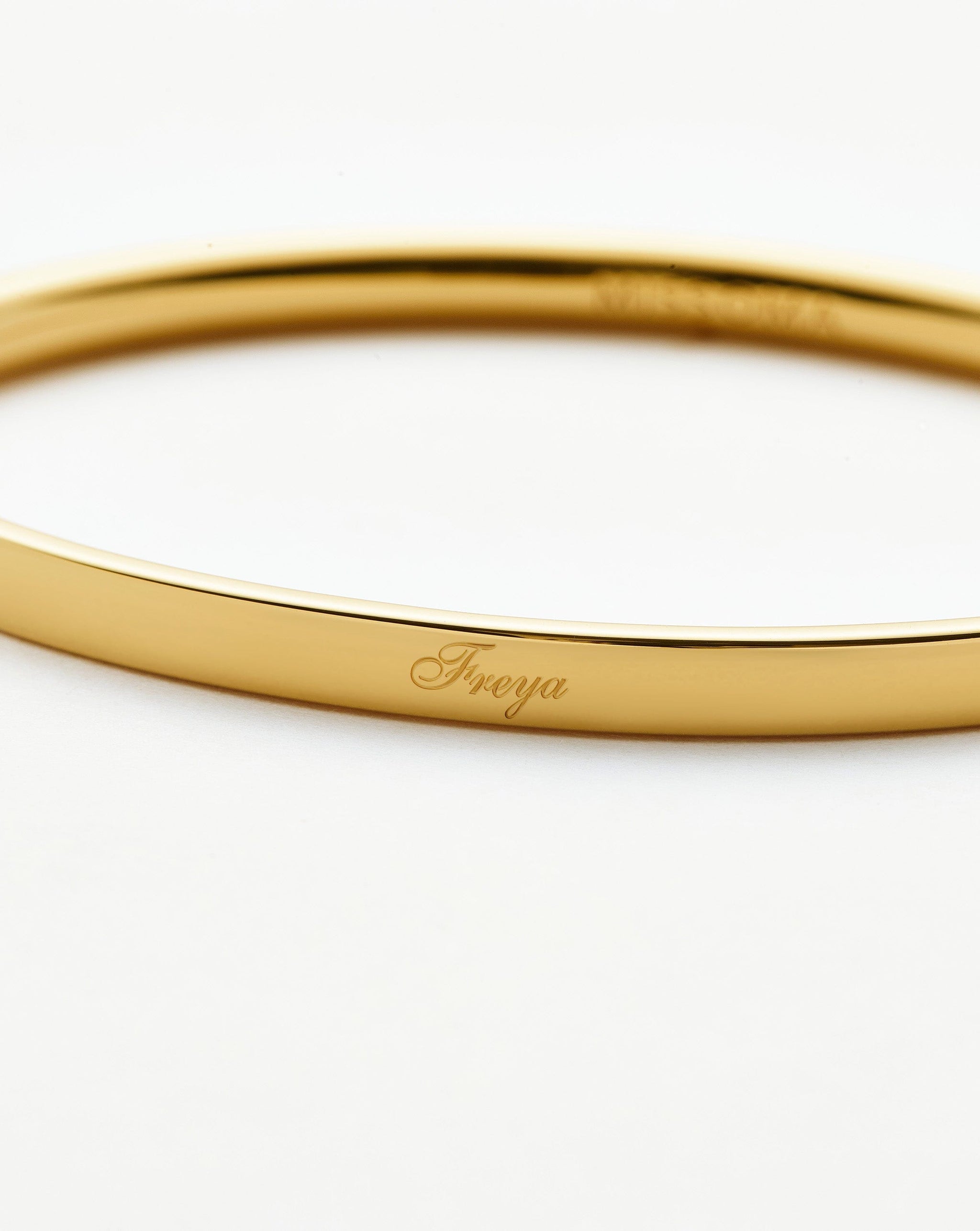 Classic Hinged Bangle | 18ct Gold Vermeil Bracelets Missoma 