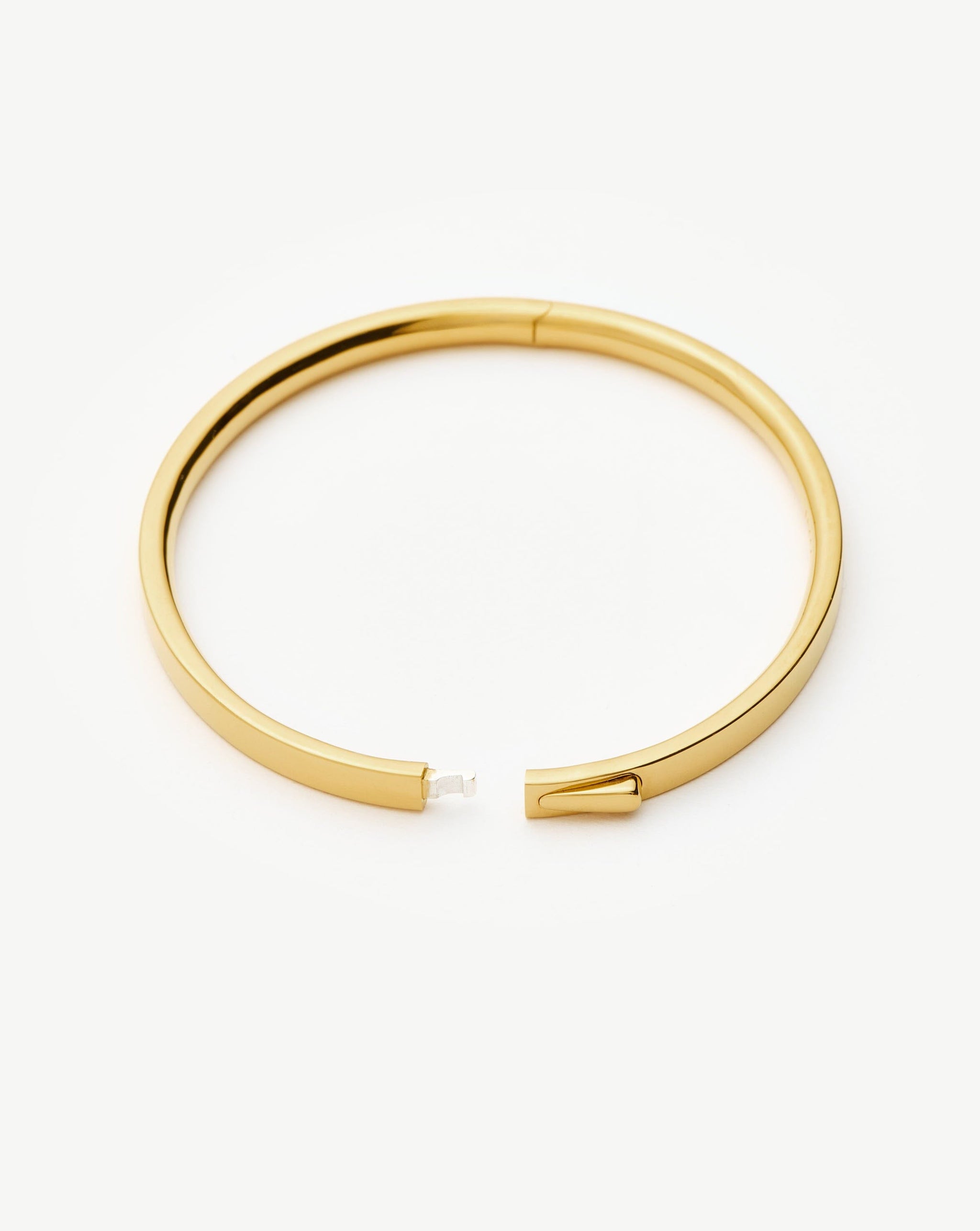 Classic Hinged Bangle | 18ct Gold Vermeil Bracelets Missoma 